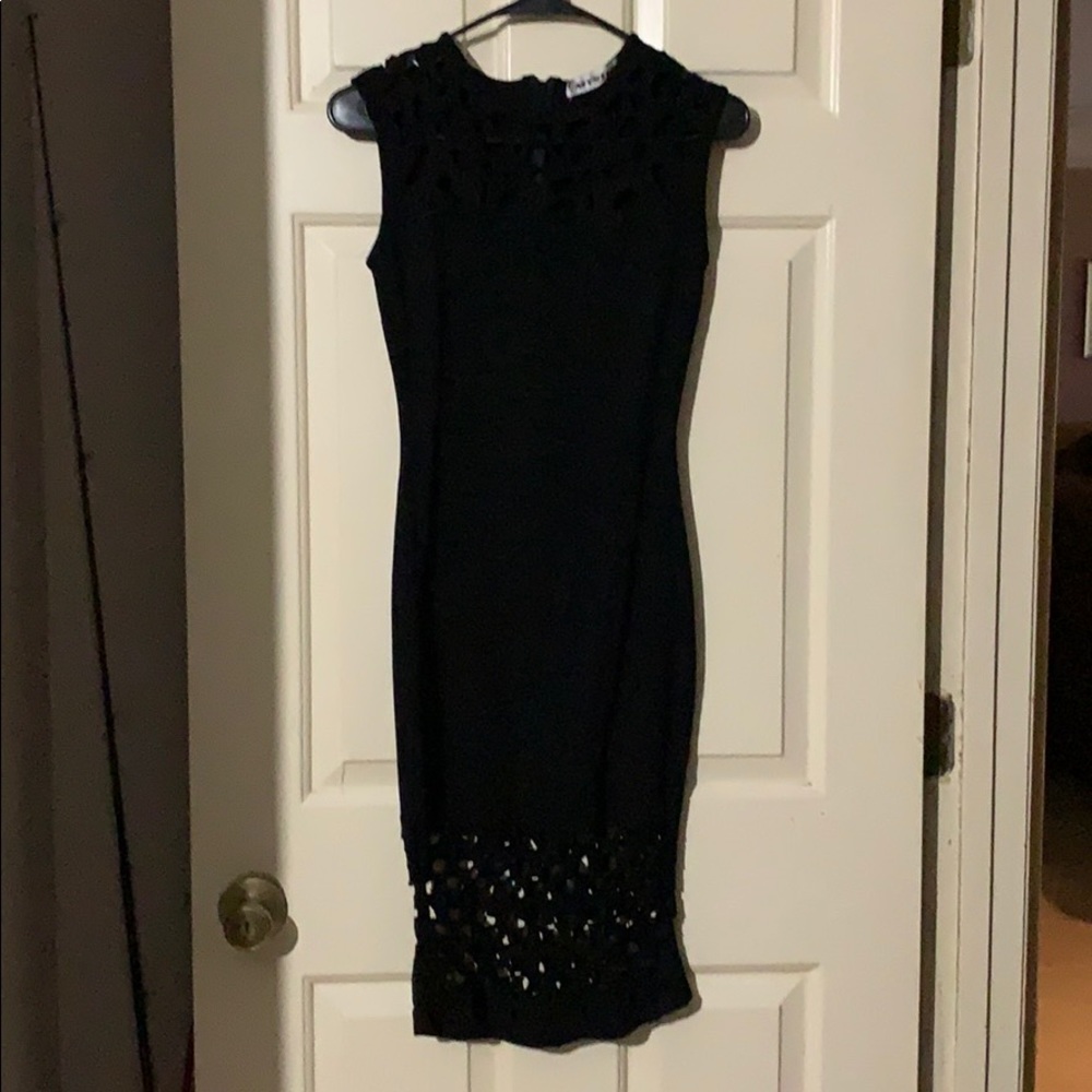 Sexy black dress